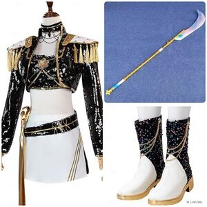 Kpop Demon Hunters Golden Mira costume size XS